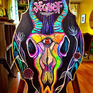 SOLD Last Podcast on the Left: Hail Yourself custom painting