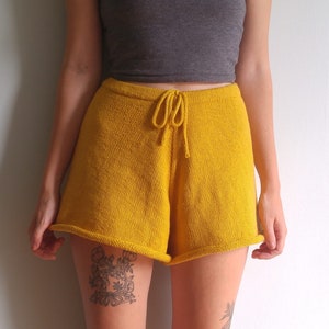 Light Summer Shorts PDF Knitting Pattern Knit Shorts image 1