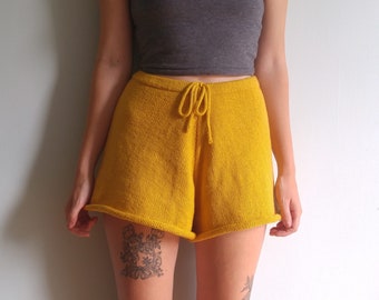 Light Summer Shorts - PDF Knitting Pattern - Knit Shorts