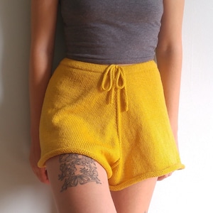 Light Summer Shorts PDF Knitting Pattern Knit Shorts image 3