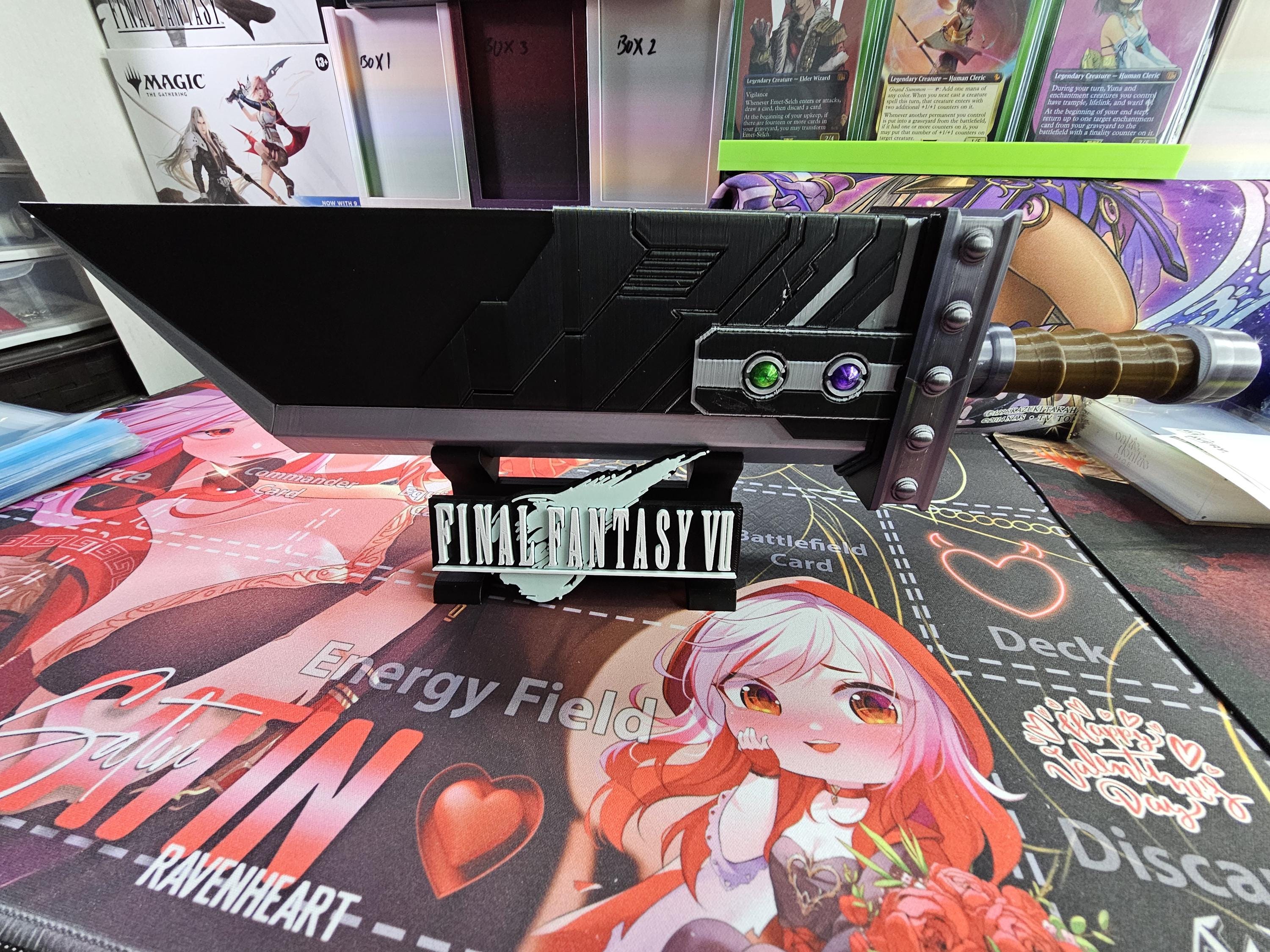 mtg final fantasy card holder Amazon.com: Ultra Pro - Final Fantasy x Universes Beyond Tidus (Commander)  100+ Deck Box for Magic: The Gathering