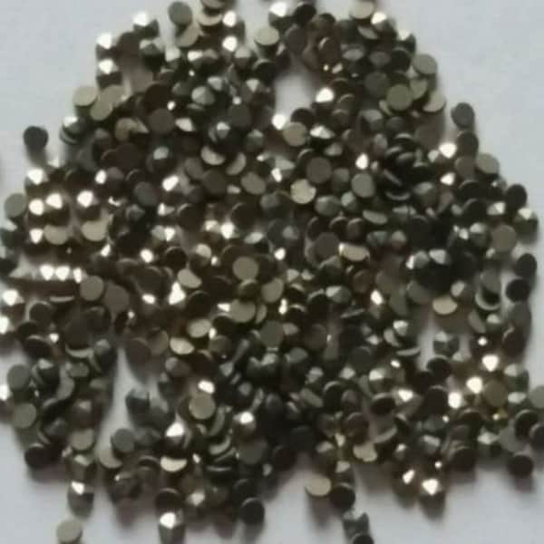 10 pierres de marcassite en vrac de 0,8 mm pour la réparation de bijoux vintage ou l'artisanat PP1