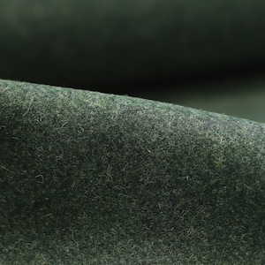 Forest Green Mix 100% Wool Tweed Fabric UK Made Cloth  **Sold By The Half-Metre** Not Harris - Beautiful British Made Wool Fabric!
