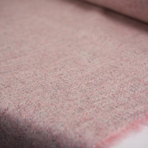 Rose Herringbone 100% Wool Tweed Fabric UK Made Cloth  **Sold By The Half-Metre** Not Harris - Beautiful British Made Wool Fabric!