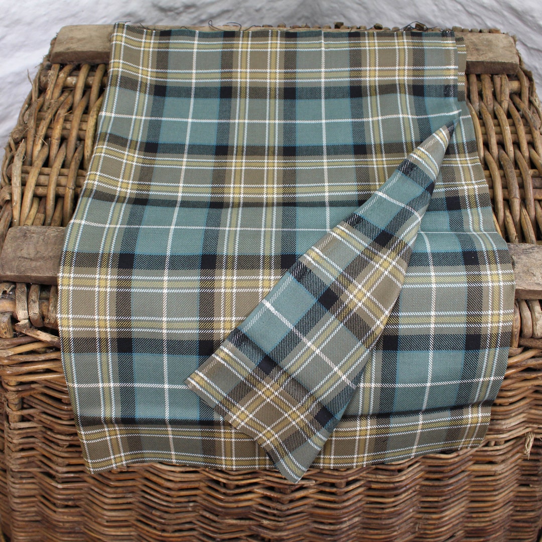 Pre-cut - Mackellar *muted* Scottish Tartan - Fat Quarter (75x50 Cm ...