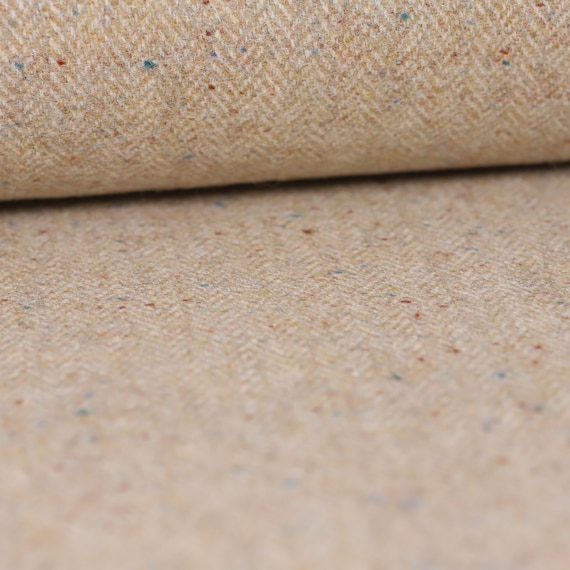Authentic Harris Tweed Brown Fabric by Metre, Herringbone Material Suitable  for Upholstery, Curtains and Craft Work Various Sizes, Labels 