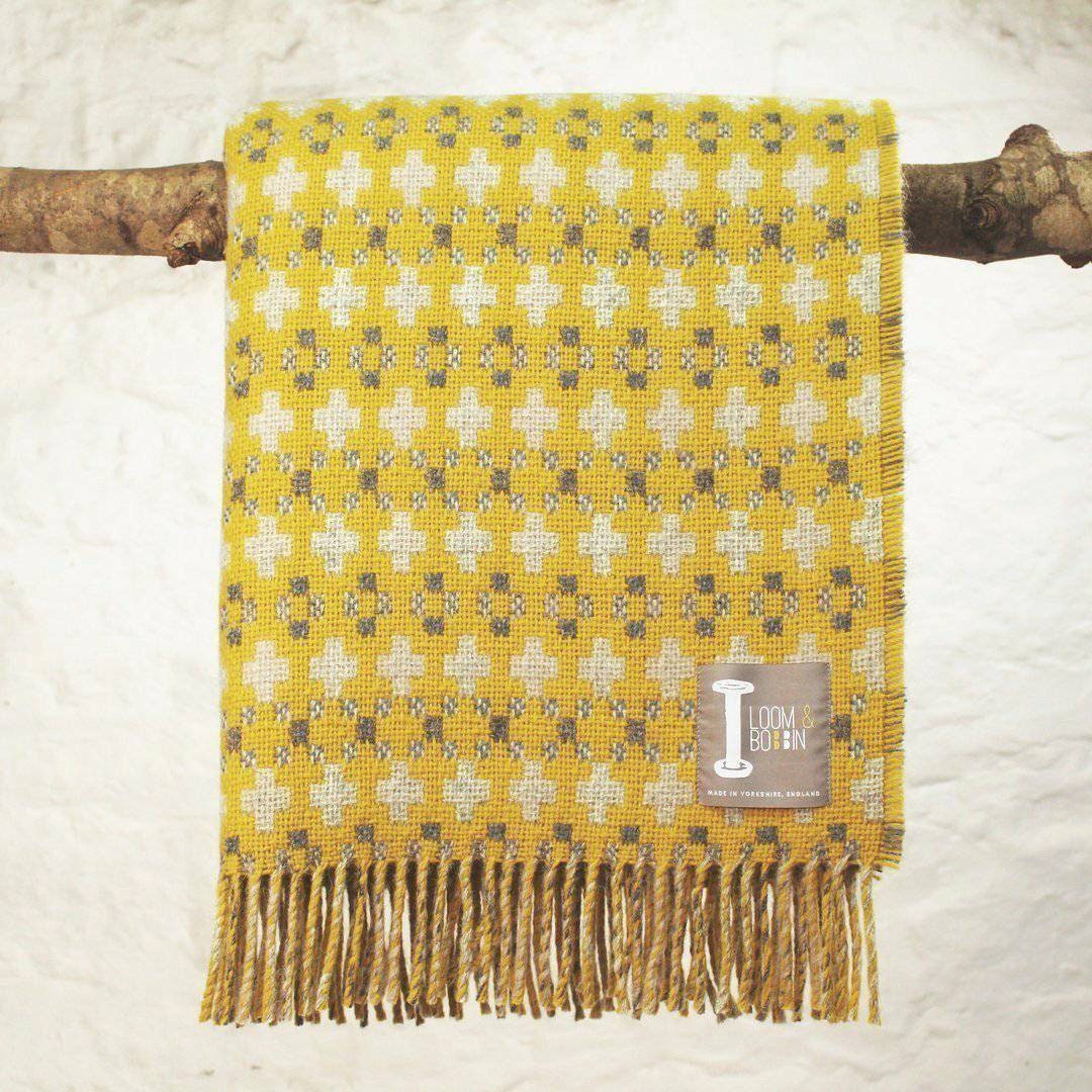 Loom & Bobbin Wool Blanket Throw Welsh Tapestry / Fair Isle Etsy