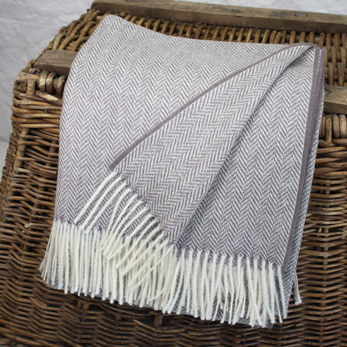 100 Wool Blanket/Throw British Made Tweed Fabric Not Etsy