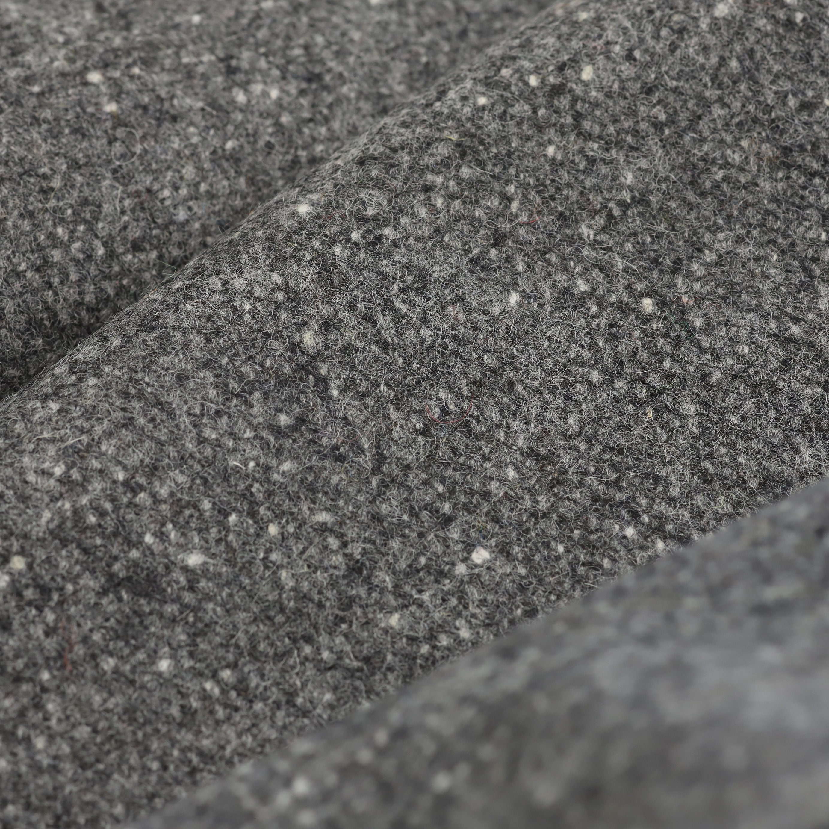 Grey Tweed Fabric Etsy Australia