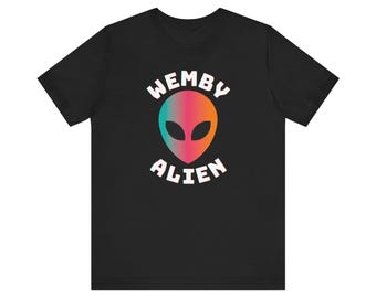 Victor Wembanyama Wemby Alien Unisex T-Shirt, NBA San Antonio Spurs Basketball Fan Apparel, NBA Tshirt, Rookie of the Year, Go Spurs Go