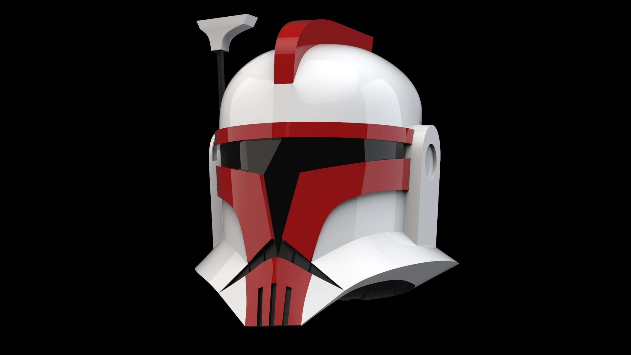 2003 Animated Clone Trooper Helmet 3D 