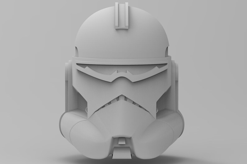 Commander Wolffe Star Wars STL 3D Print file. Etsy