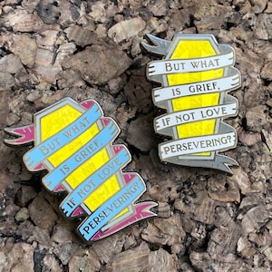 Wandavision Quote Enamel Pin, Pearl Swirl, Mindstone Design