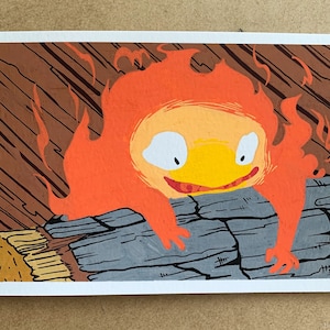 Howl’s Moving Castle | Calcifer Print