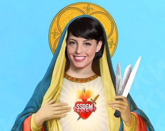 My Favorite Murder // Georgia Hardstark // Prayer Candle Sticker