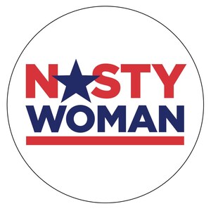 NASTY WOMAN 4x4 sticker