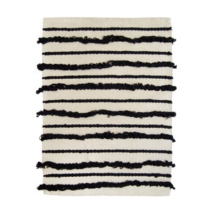 Black and White Bathroom Mat| Bathmats and Rugs | Cotton Bath Shower ...