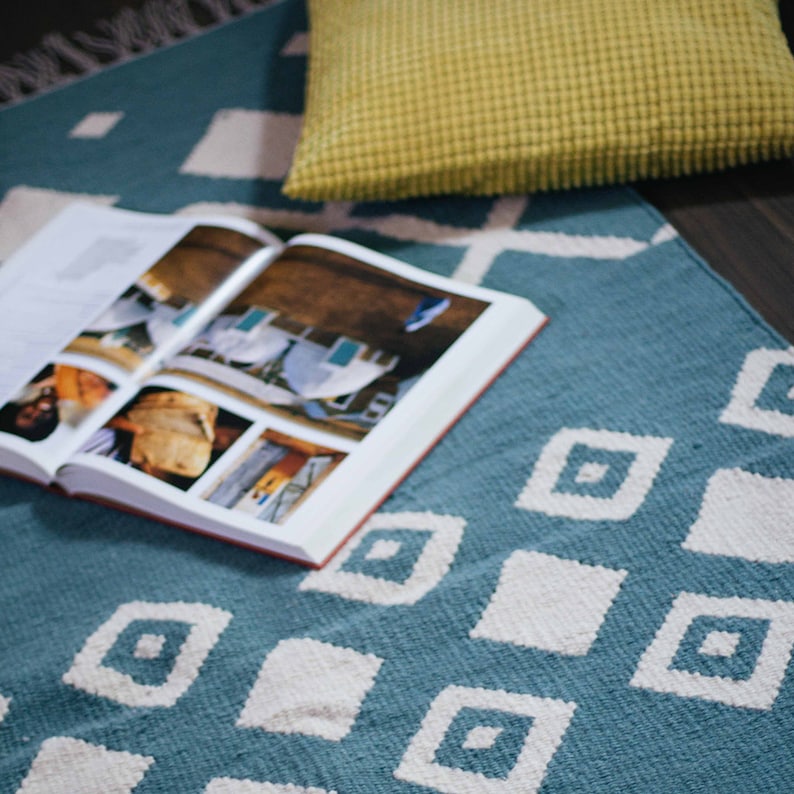 Nile Handmade Flatwoven Kilim Rug Southwestern Rug 2x3 3x5 Etsy