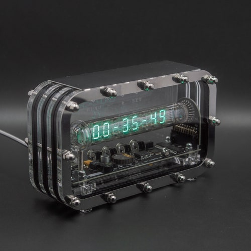 Nixie Tube Clock IV18 VFD 100 Assembled and Tested Etsy