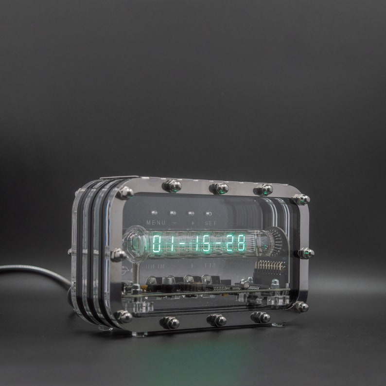 Nixie Tube Clock IV18 VFD 100 Assembled and Tested Etsy