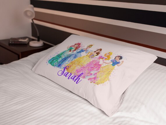 Mouse Autograph Pillow Sofia the Princess Inspired autograph Pillowcase Princess Character Pillow
