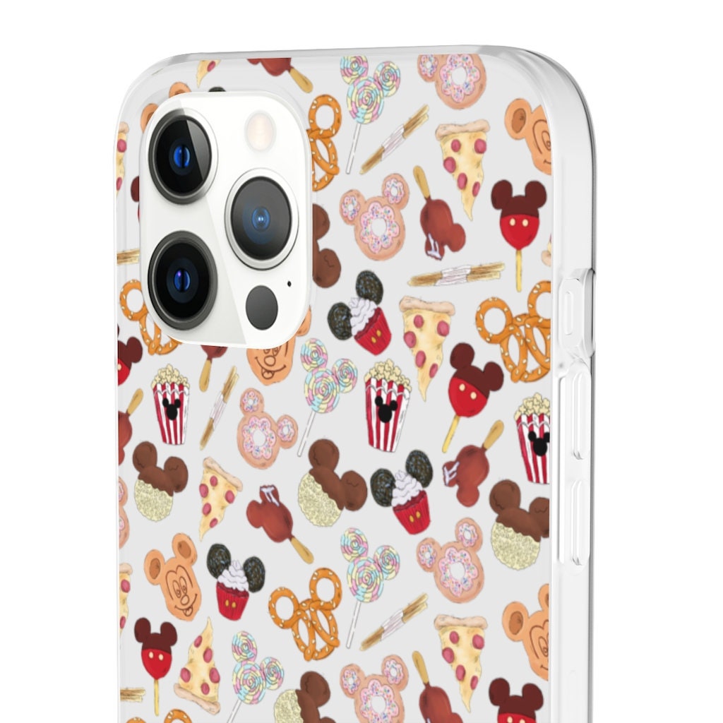 Custom printed Disney inspired cell phone case Disney Snacks | Etsy