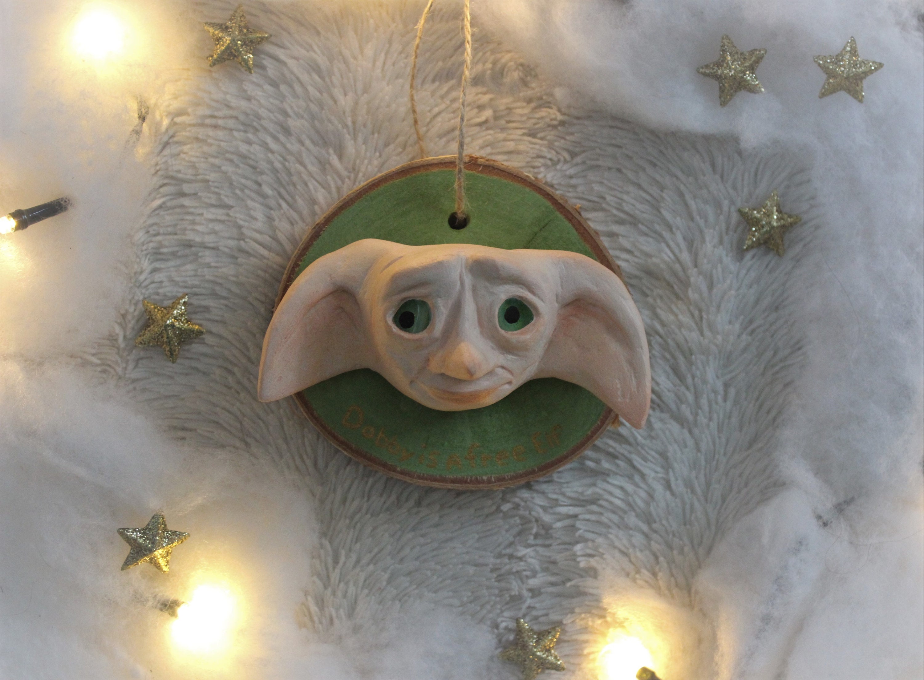 Sculpture / ornement Dobby Elfe de maison... Harry Potter Etsy
