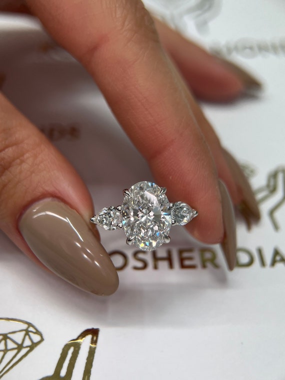 Destiny Lab Grown Diamond Bridal Set -14K White Gold, Pave, 6 Carat, – Best  Brilliance