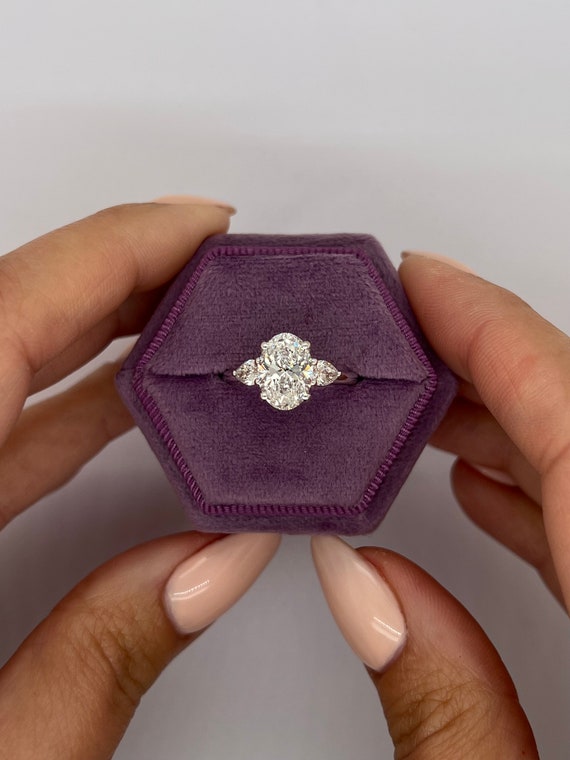 Carat Rare D Color VVS2 Clarity IGI Certified Oval Cut Lab