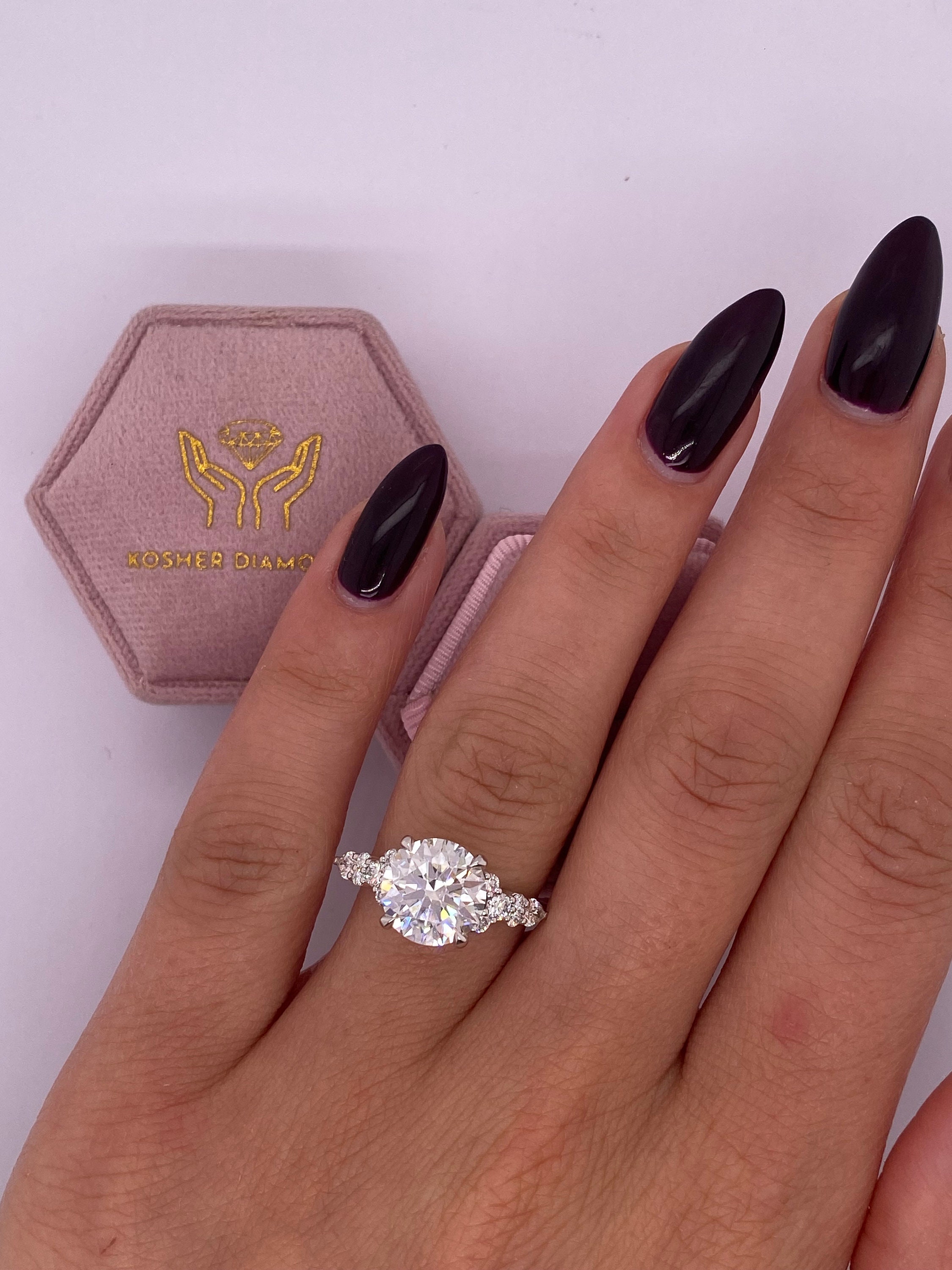 ユ*ノ様 ダイヤモンド0.50ct Ｄカラー VVS2 EX3 IGI鑑別書｜ラ 3 Carat IGI Certified D Color VVS2 Clarity Round Ideal Cut Lab