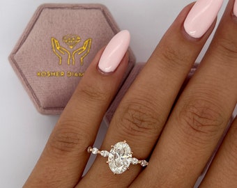 Buy Carat IGI Certified Oval Cut E/VVS2 Lab Grown Diamond