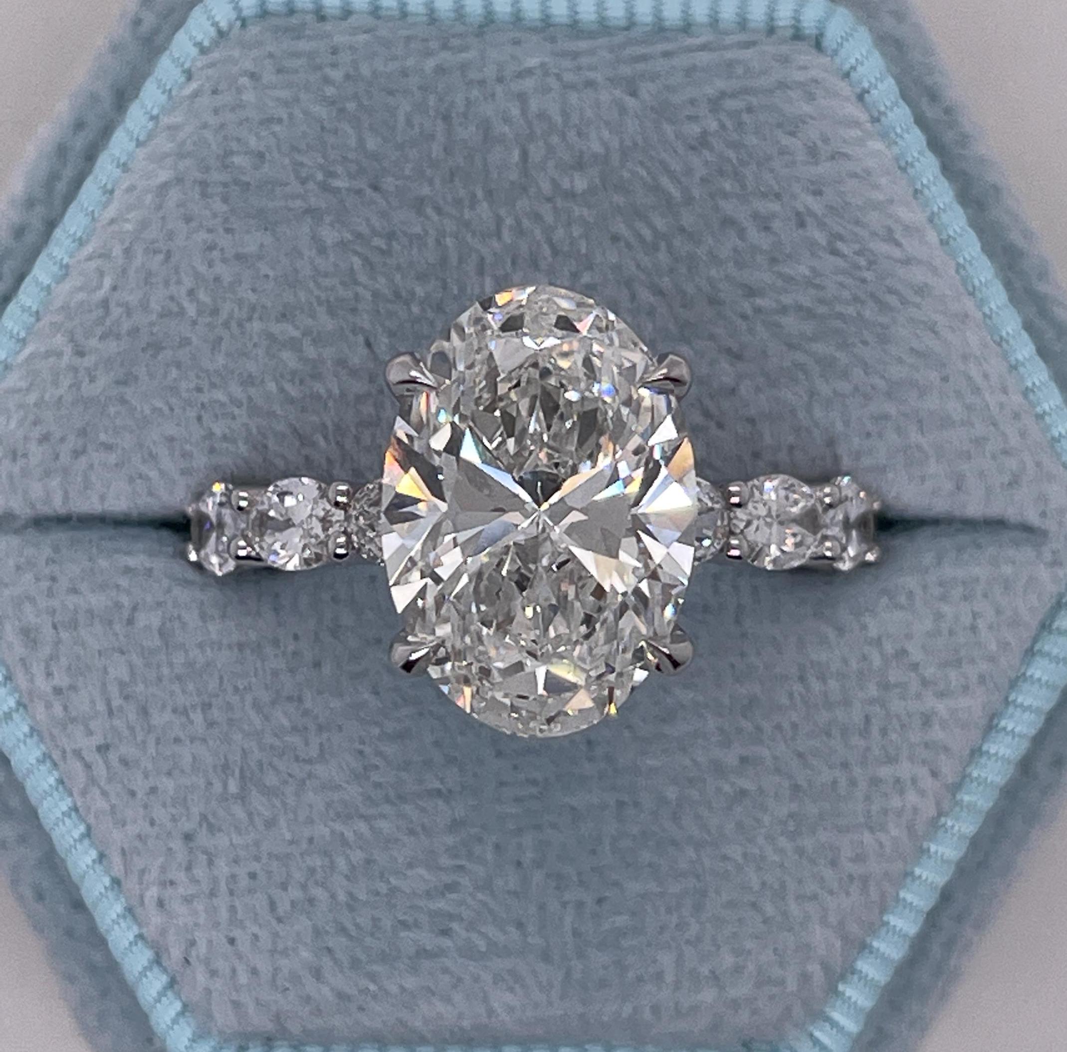 Uloveido Set Di Anelli Di Fidanzaento Per Atrionio Color Argento 2