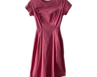 Vintage 1960s Pink A-Line Vintage Dress, Classic Feminine Style, Handpicked Curated Clothes