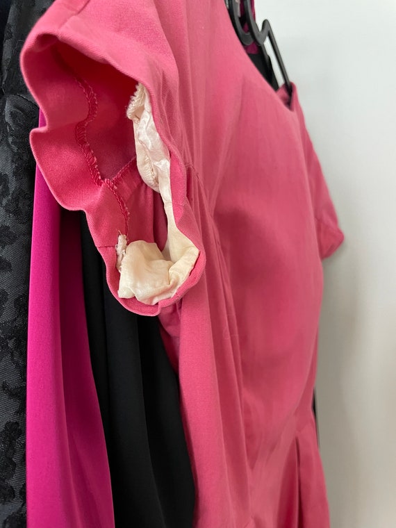 Pink Vintage A-Line Dress Feminine Retro Girly Cl… - image 7