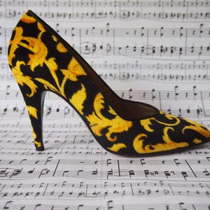versace barocco heels