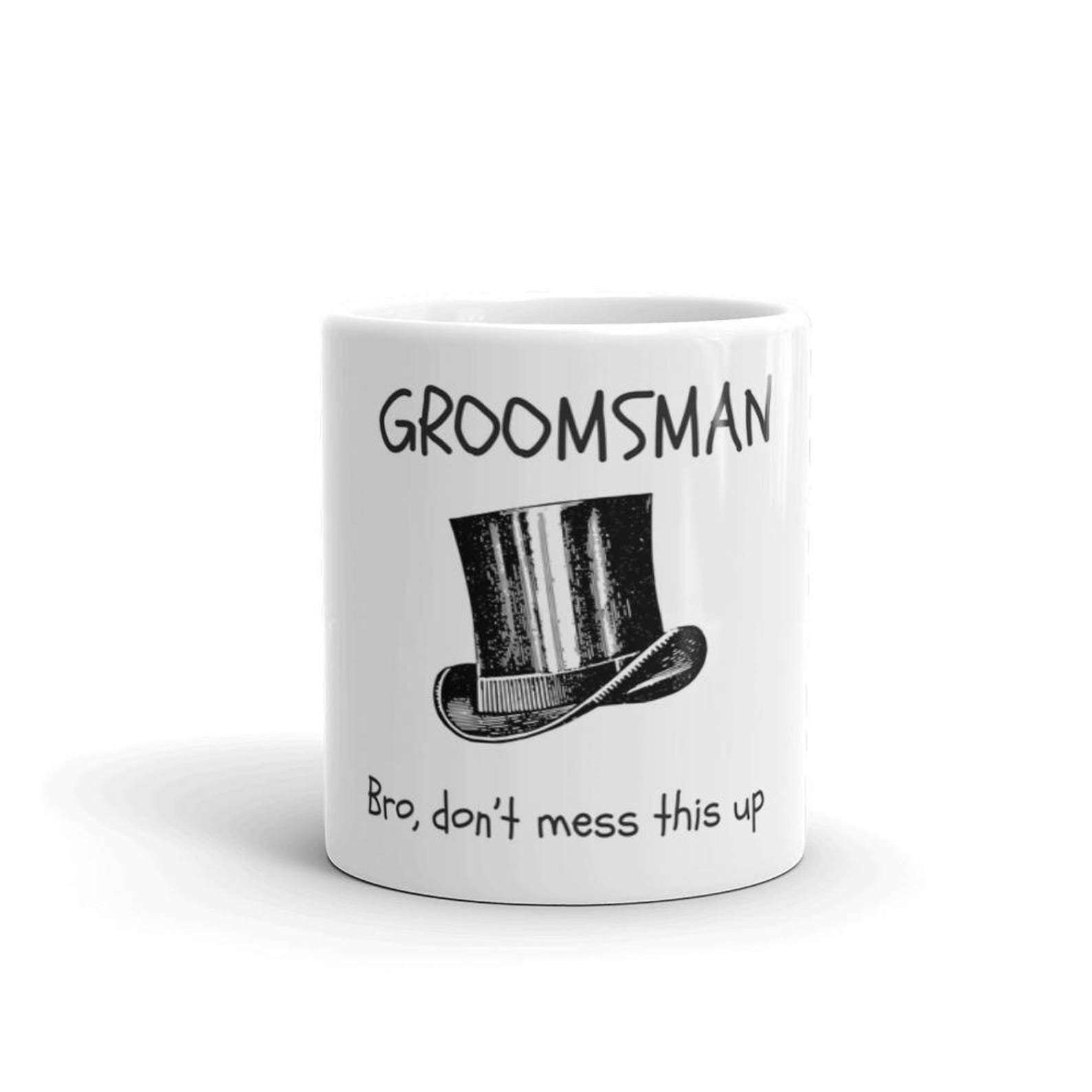 Funny Groomsmen Gift Idea Personalized Groomsmen Mug Best | Etsy