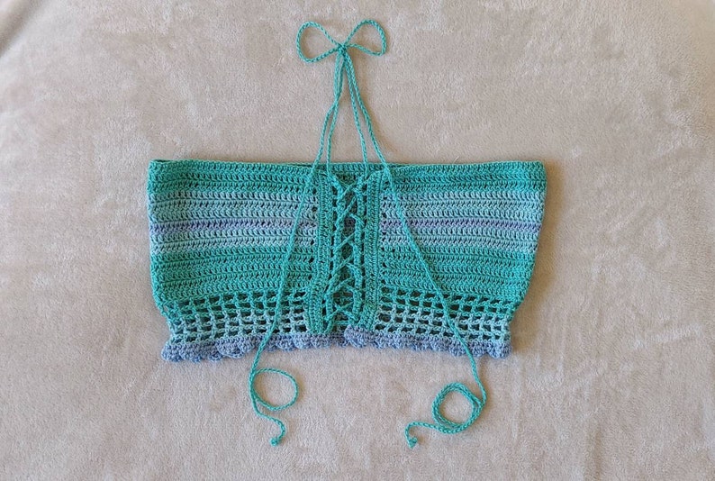 Crochet beach bandeau