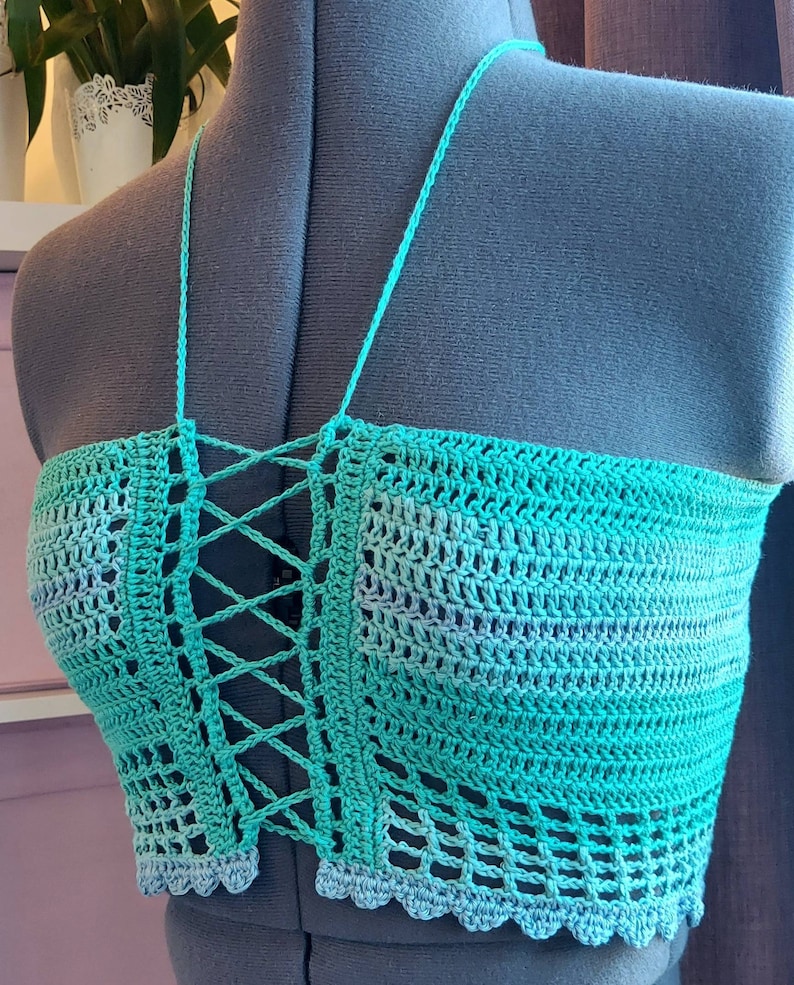 Crochet beach bandeau