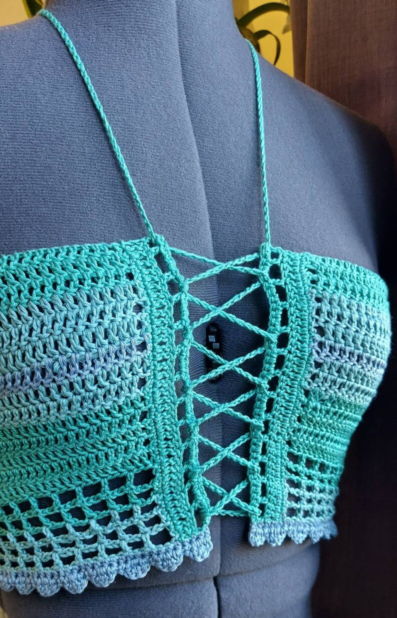 Crochet beach bandeau