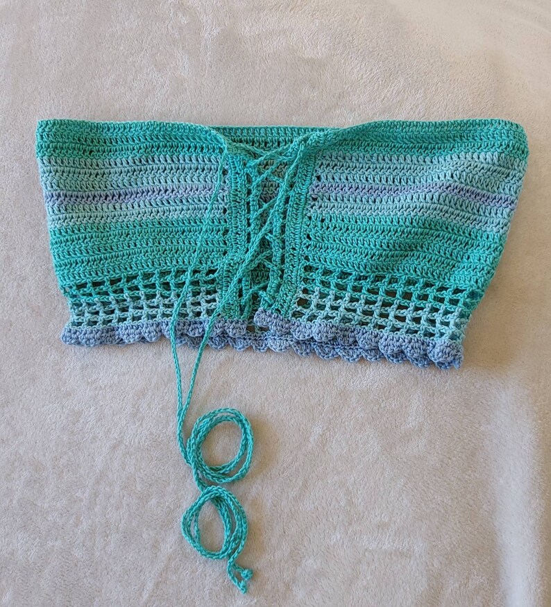 Crochet beach bandeau