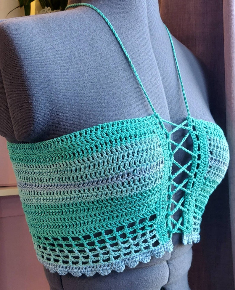 Crochet beach bandeau