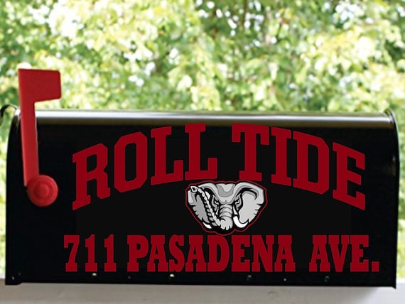 ALABAMA CRIMSON TIDE LET/'S GO TIDE MICKEY MOUSE LAPTOP MULTI USE REUSABLE DECALS