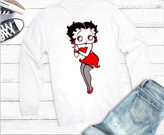 Adult T Shirt Betty Boop T Shirt Disney Themed T Shirt Etsy