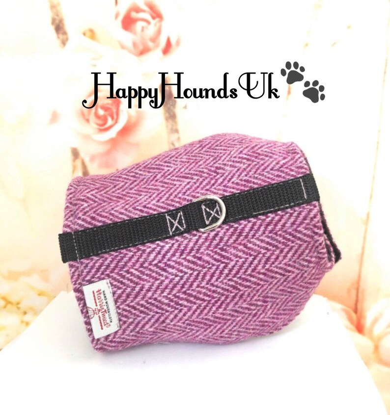 Tiny Teacup Petite Sizes Beautiful Harris Tweed Raspberry Etsy