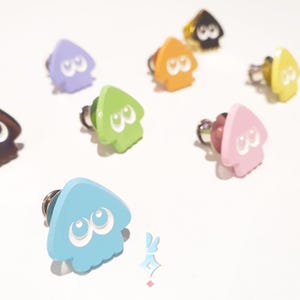 Splat**n Mini Squid Inkling Pins
