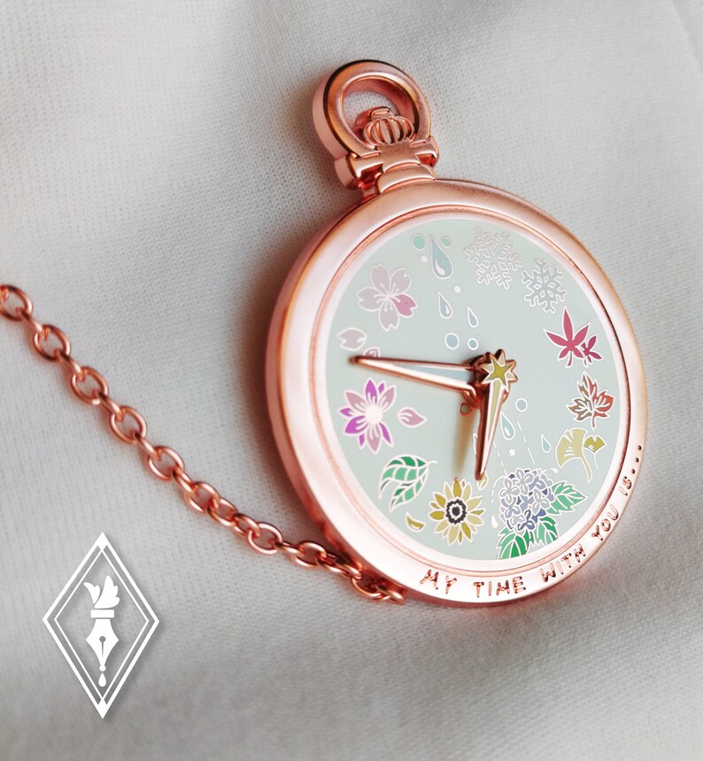 Time of the Seasons Spinning Enamel Pin Set - Etsy Canada