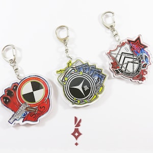 Persona School Emblem Charms!!