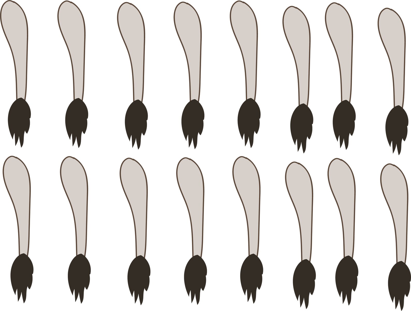 Pin the Tail on the Zebra With Background Digital Download Only Print It Yourself Tails Included