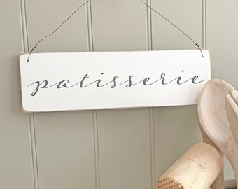 Country kitchen accessory - Patisserie hanging sign | Kitchen wall art