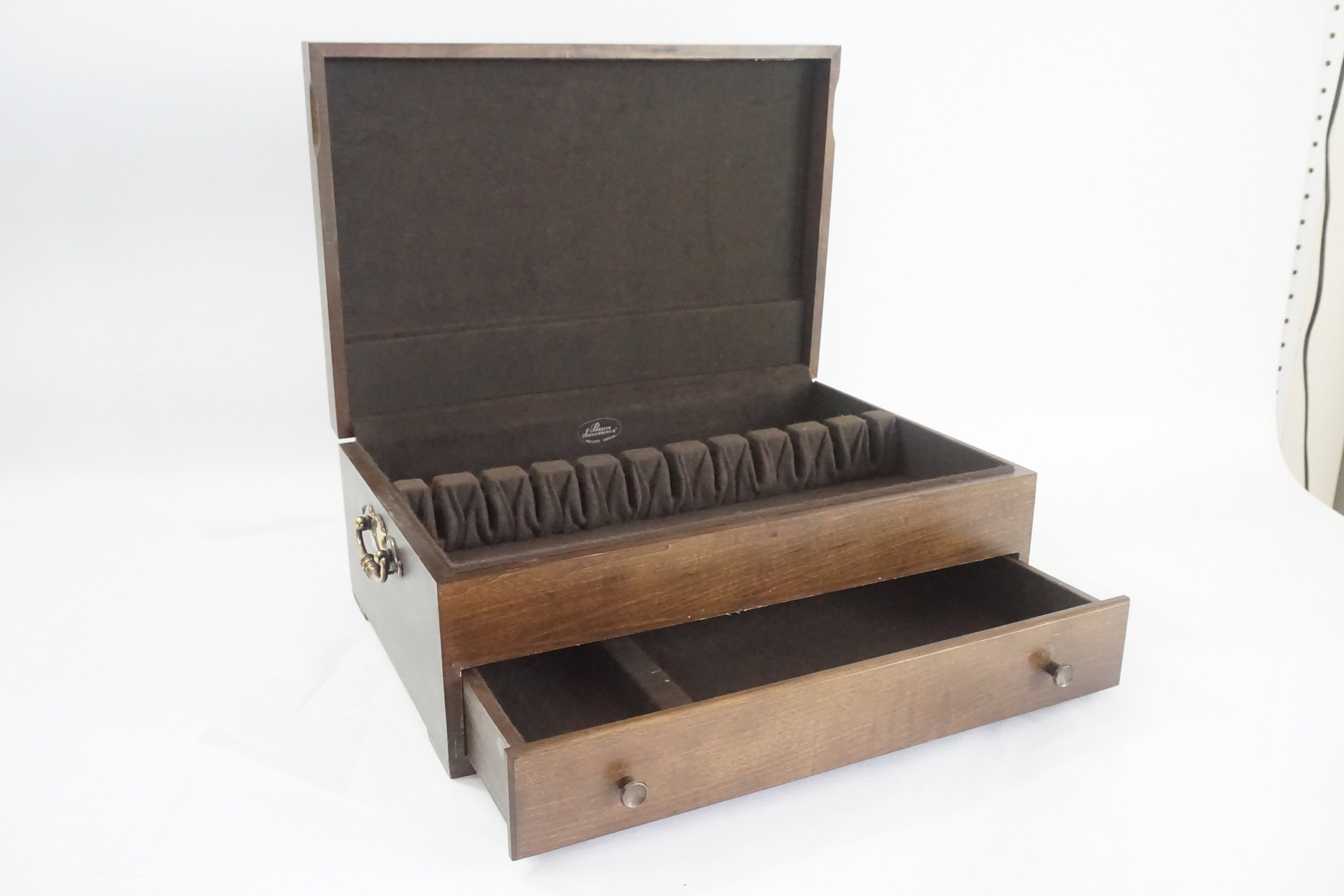 Flatware Chest Silverware Storage Cutlery Case Silver Box Etsy